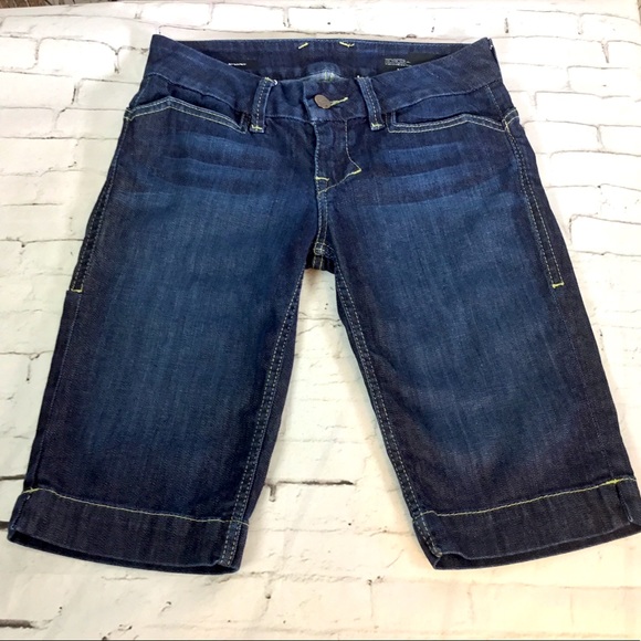 William Rast Pants - 🎉HP🎉 William Rast Denim Jean Bermuda Shorts Size 26 EUC